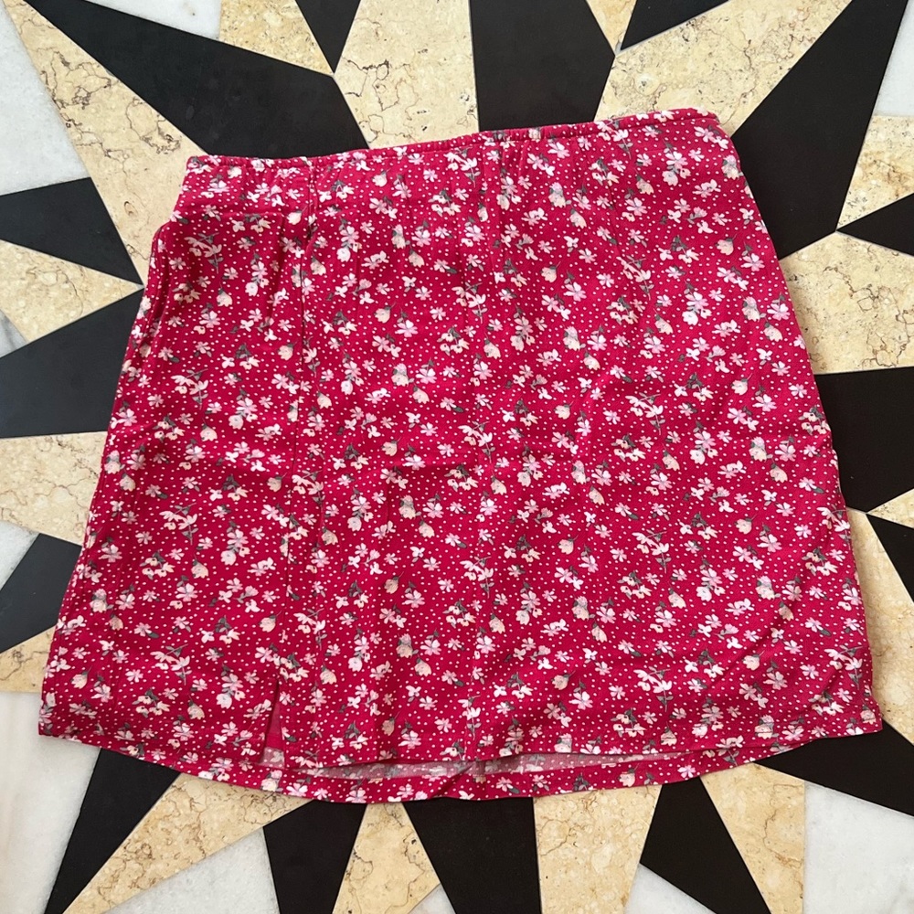 Floral American Eagle Skirt